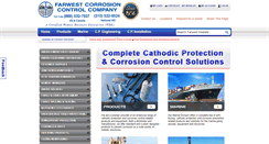 Desktop Screenshot of farwestcorrosion.com